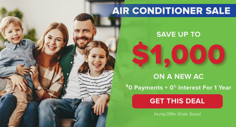 save up to 1,000 on AC installation
